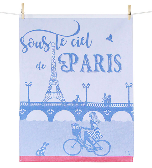 Tissage Moutet Tea Towel - Sous Le Ciel De Paris